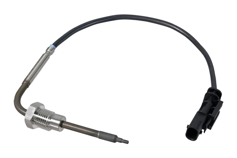 HELLA 6PT 358 226-491 Sensor, exhaust gas temperature - 2-pin connector - Bolted - Cable: 245mm