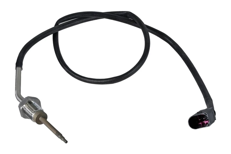 HELLA 6PT 358 226-601 Sensor, exhaust gas temperature - 2-pin connector - Bolted - Cable: 700mm