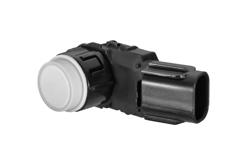 HELLA 6PX 358 269-301 Sensor, park distance control - angled - 6-pin connector - Plugged - Paintable
