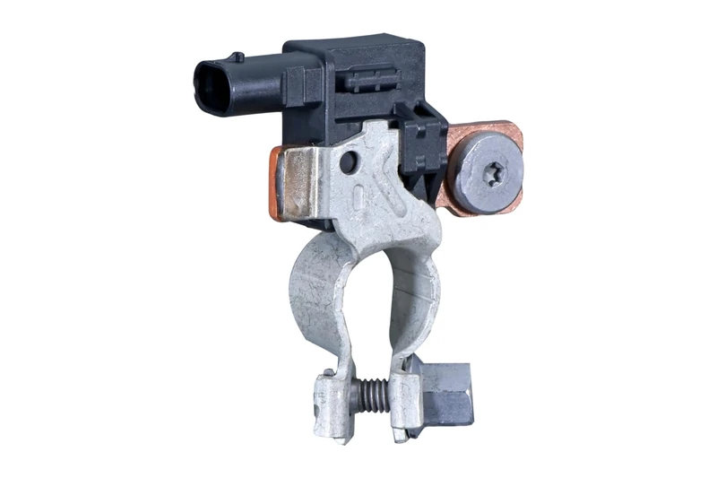 HELLA 6PK 012 767-221 Sensor, battery management - 12V - Bolted - without cable set