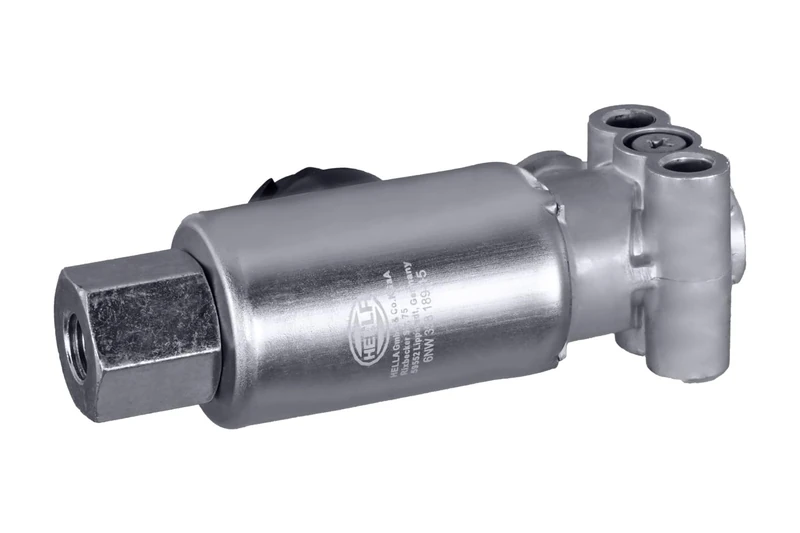 HELLA 6NW 358 189-151 Solenoid Valve - 24V - 2-pin connector - Bore Ø: 8.4mm - Electric