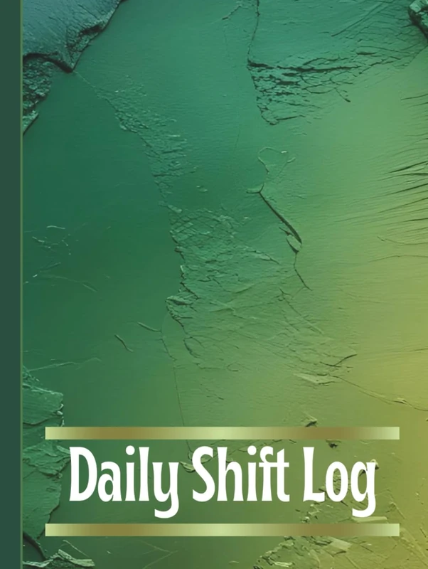Daily Shift Log Book: Staff Schedule and Incident Tracker for Workplaces