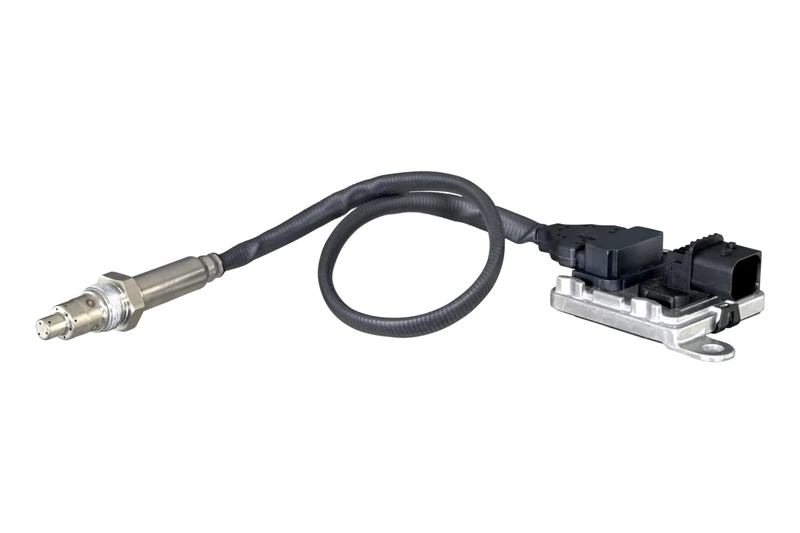 HELLA 6PN 358 186-451 NOx Sensor, NOx catalytic converter - 24V - 4-pin connector - Cable: 510mm