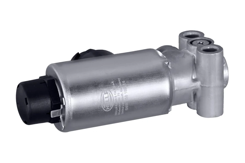 HELLA 6NW 358 189-141 Solenoid Valve - 24V - 2-pin connector - Bore Ø: 8.4mm - Electric - Image 1