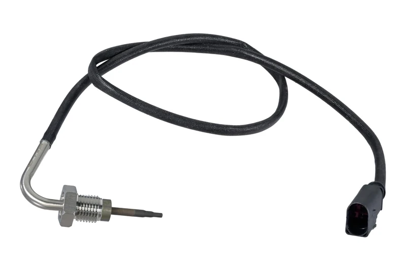 HELLA 6PT 358 226-451 Sensor, exhaust gas temperature - 2-pin connector - Bolted - Cable: 690mm