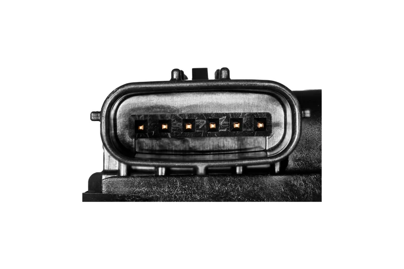 HELLA 6PV 014 610-011 Sensor, accelerator pedal position - for left-hand drive vehicles - 6-pin connector - not for manual transmission - Rubber pedal pad
