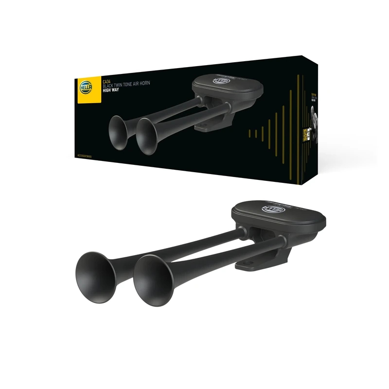 HELLA 3PB 013 410-201 Signal Horn - 311Hz-349Hz - Pneumatic