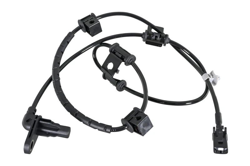 HELLA 6PU 358 252-341 Sensor, wheel speed - 2-pin connector - Front Axle - Cable: 1050mm - with fastening clips on the cable
