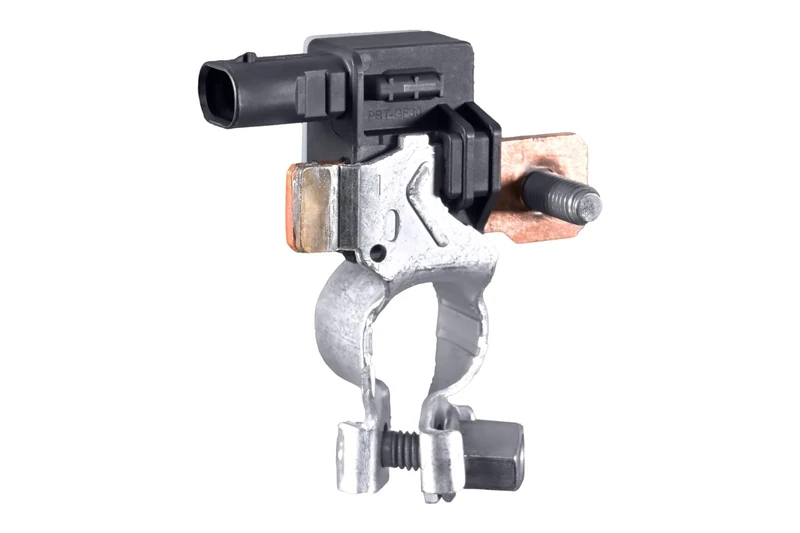 HELLA 6PK 012 767-391 Sensor, battery management - 12V - Bolted - without cable set