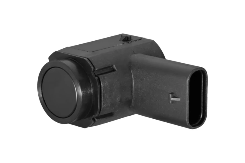 HELLA 6PX 358 270-851 Sensor, park distance control - angled - 3-pin connector - Plugged - Paintable