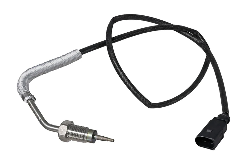 HELLA 6PT 358 226-401 Sensor, exhaust gas temperature - 2-pin connector - Bolted - Cable: 780mm