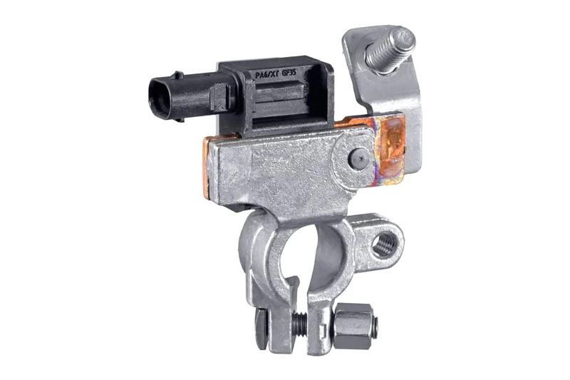 HELLA 6PK 010 557-111 Sensor, battery management - 12V - Bolted - without cable set