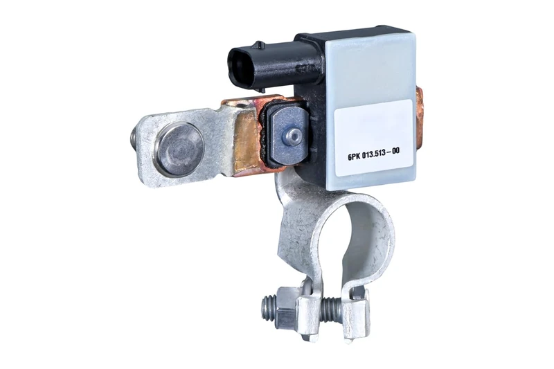 HELLA 6PK 013 513-001 Sensor, battery management - 12V - Bolted - without cable set