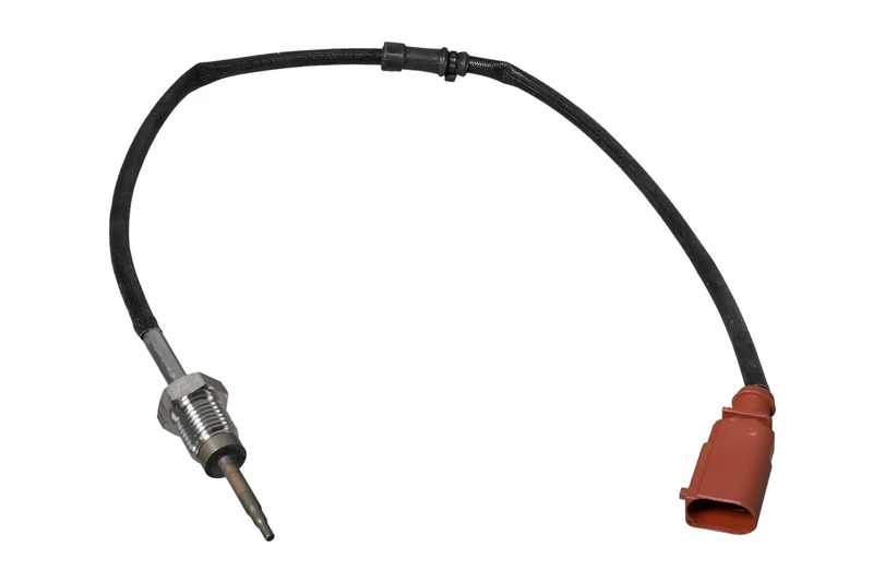 HELLA 6PT 358 226-621 Sensor, exhaust gas temperature - 2-pin connector - Bolted - Cable: 510mm