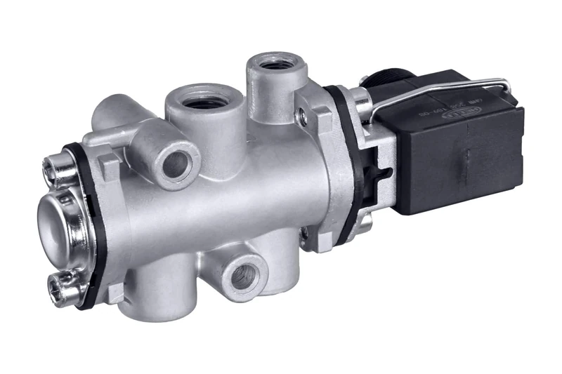 HELLA 6NW 358 189-081 Solenoid Valve, shift cylinder - 24V - 2-pin connector - Quantity: 1