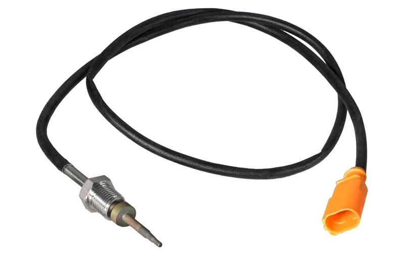 HELLA 6PT 358 226-431 Sensor, exhaust gas temperature - 2-pin connector - Bolted - Cable: 880mm