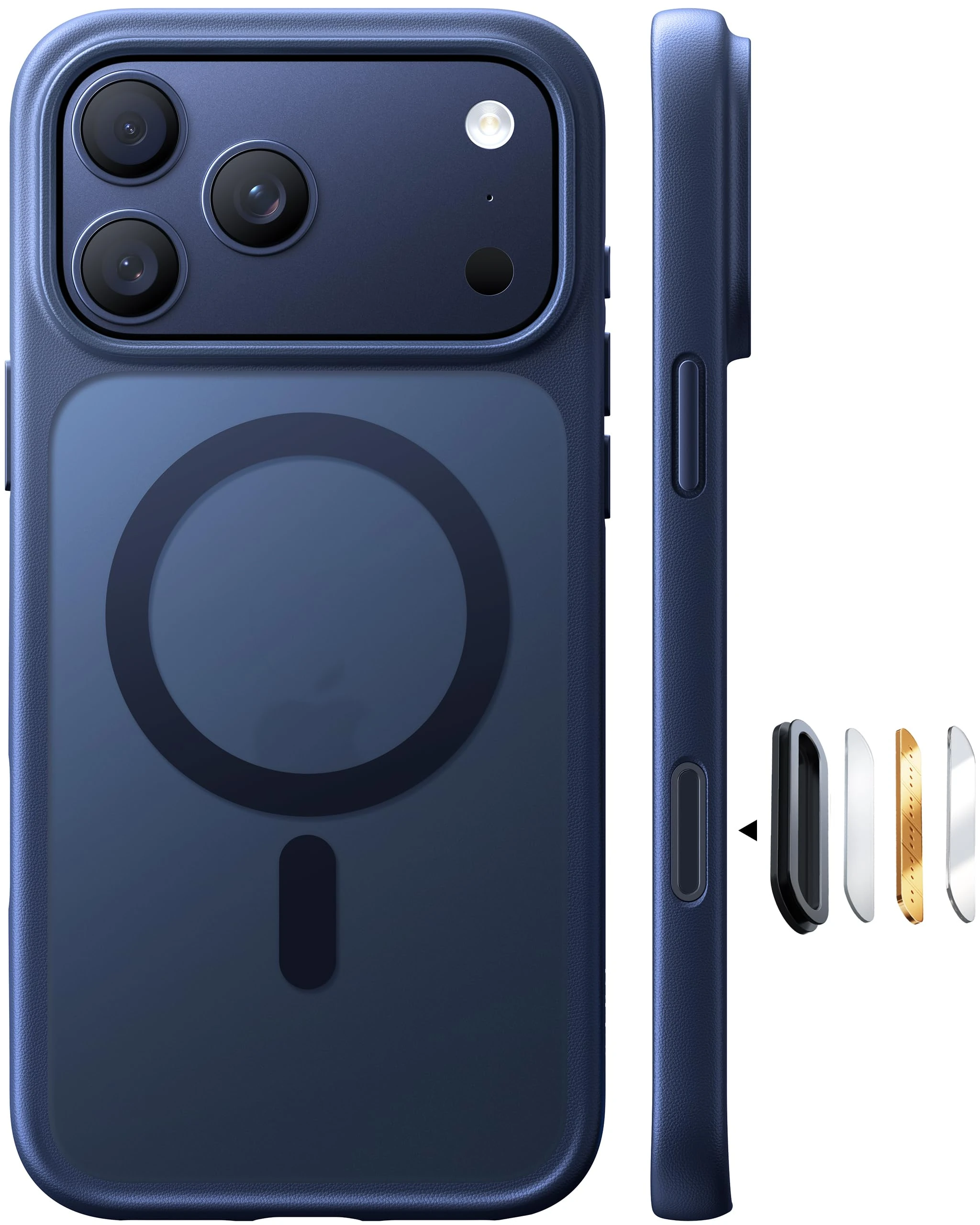 TORRAS for iPhone 17 Pro Max Case with MagSafe, 12FT Military Grade Shockproof, Durable & Sturdy & Velvety Touch, Magnetic Protective case for iphone 17 pro max cover, Blue