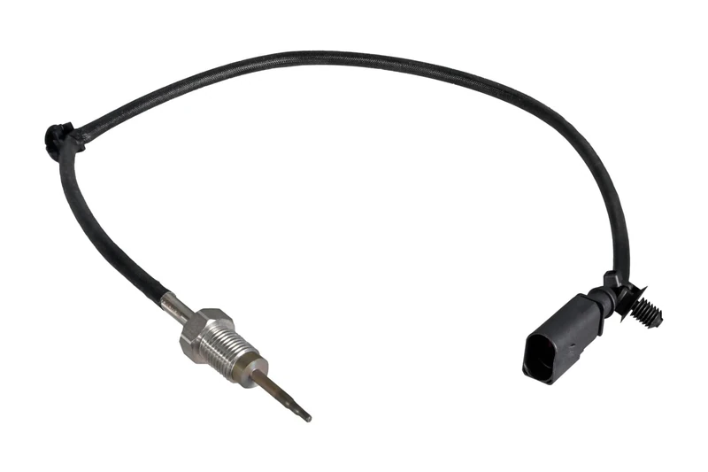 HELLA 6PT 358 226-641 Sensor, exhaust gas temperature - 2-pin connector - Bolted - Cable: 570mm