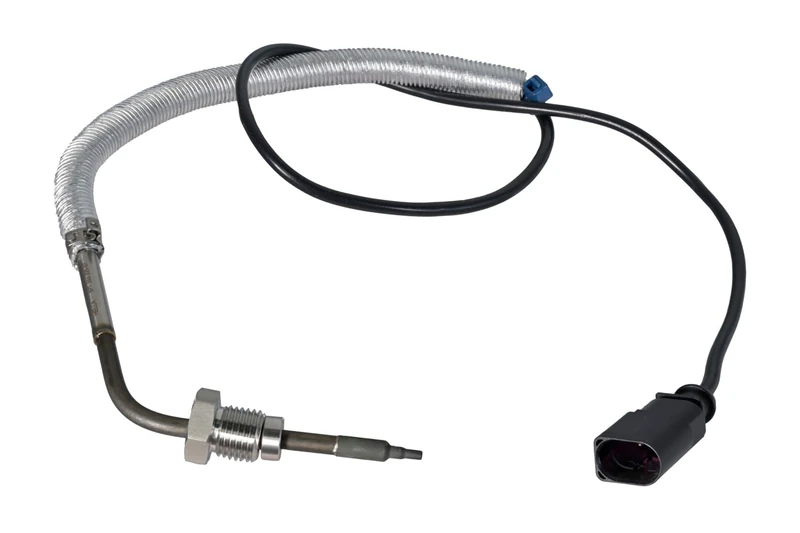 HELLA 6PT 358 226-671 Sensor, exhaust gas temperature - 2-pin connector - Bolted - Cable: 735mm