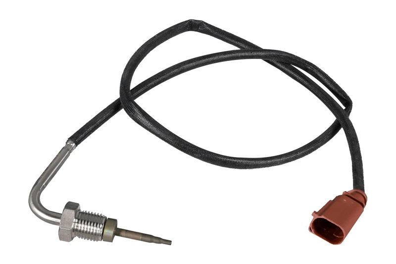 HELLA 6PT 358 226-481 Sensor, exhaust gas temperature - 2-pin connector - Bolted - Cable: 720mm