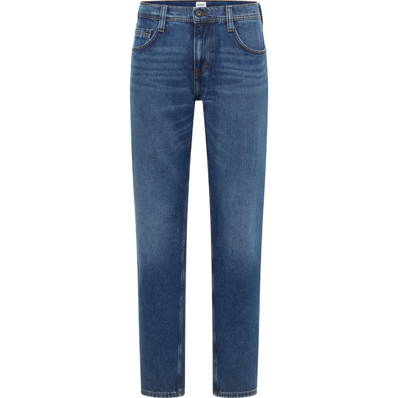 MUSTANG Men's Style Denver Straight Jeans, Medium Blue 682, 32 W/32 L