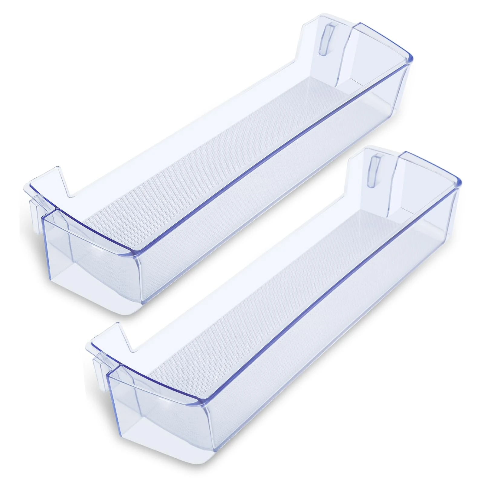 2 Pack RT18M6215SR Door Shelf 24in For Samsung Fridge Door Shelf Replacement DA63-08645A, RT18M6215SG RT18M6213SR Door Shelf Compatible With Samsung Door Shelf Bin, For Samsung RT18M6215WW RT18M6213SG
