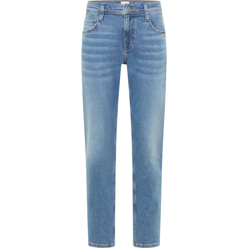 MUSTANG Men's Style Denver Straight Jeans, Medium Blue 583, 34 W/30 L