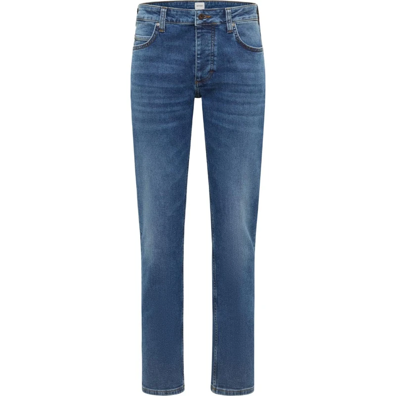 MUSTANG Men's Style Michigan Straight Jeans, Medium Blue 682, 31 W/34 L