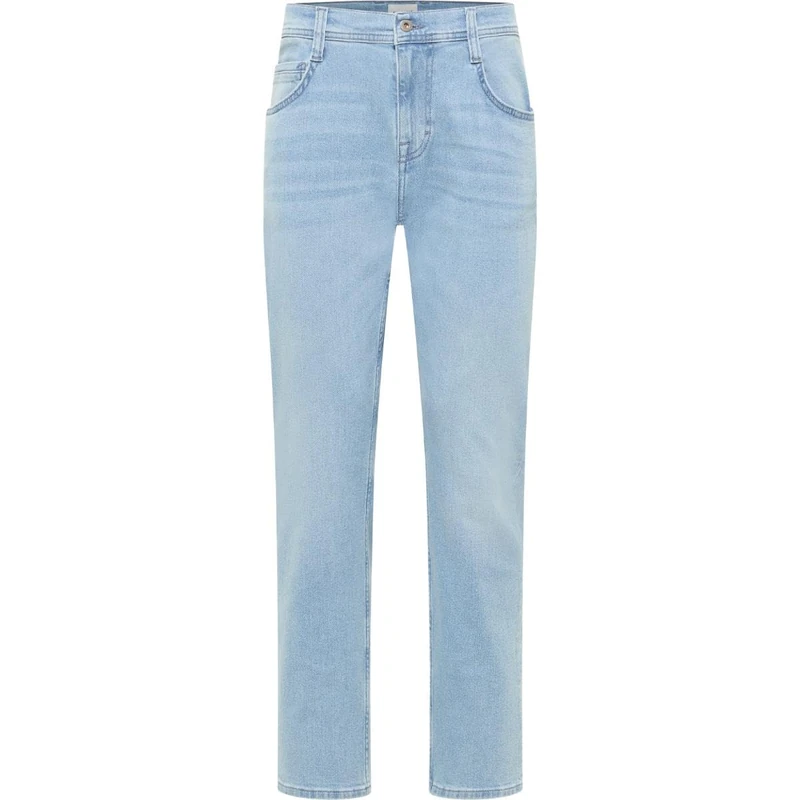 MUSTANG Men's Style Denver Straight Jeans, Medium Blue 314, 34 W/32 L