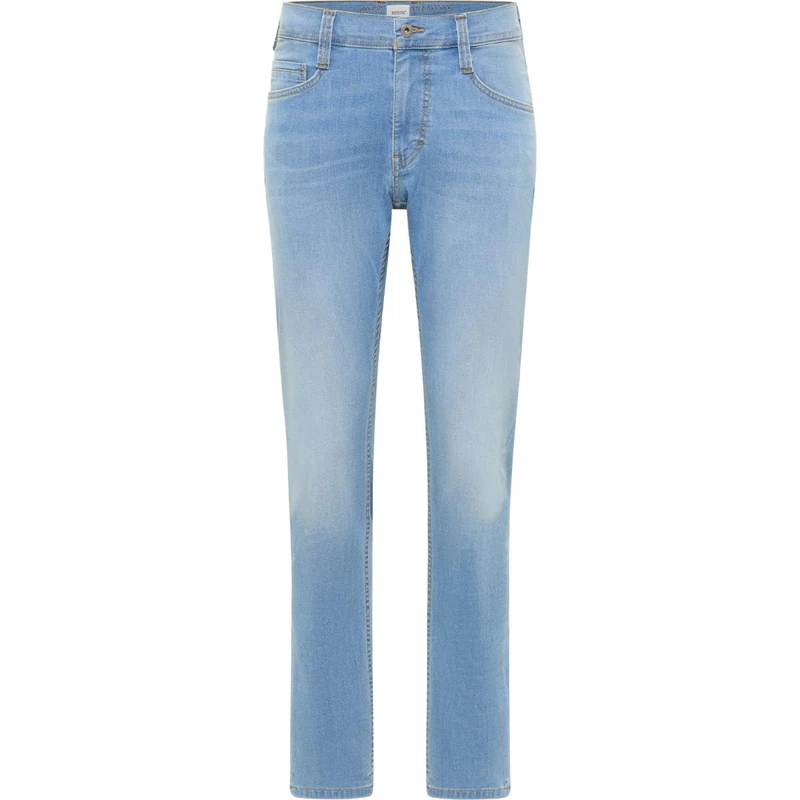MUSTANG Men's Style Oregon Slim Jeans, Medium Blue 313, 38 W/32 L