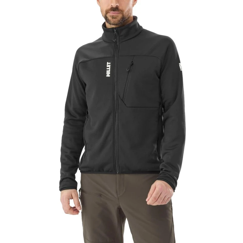 MILLET Men's Fleece Jacket Stretch Warm Comfortable Functional – SENECA FLEECE