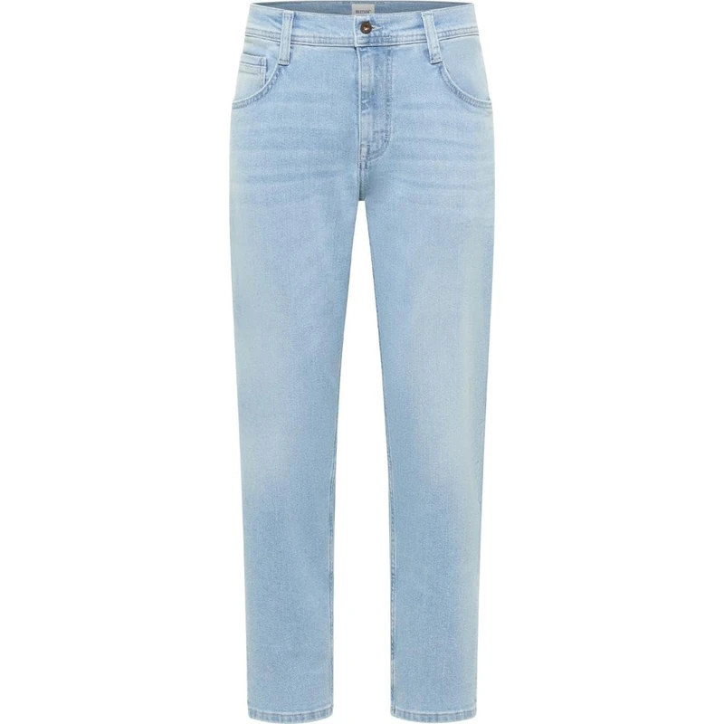 MUSTANG Men's Style Denver Tapered Jeans, Medium Blue 314, 33 W/32 L