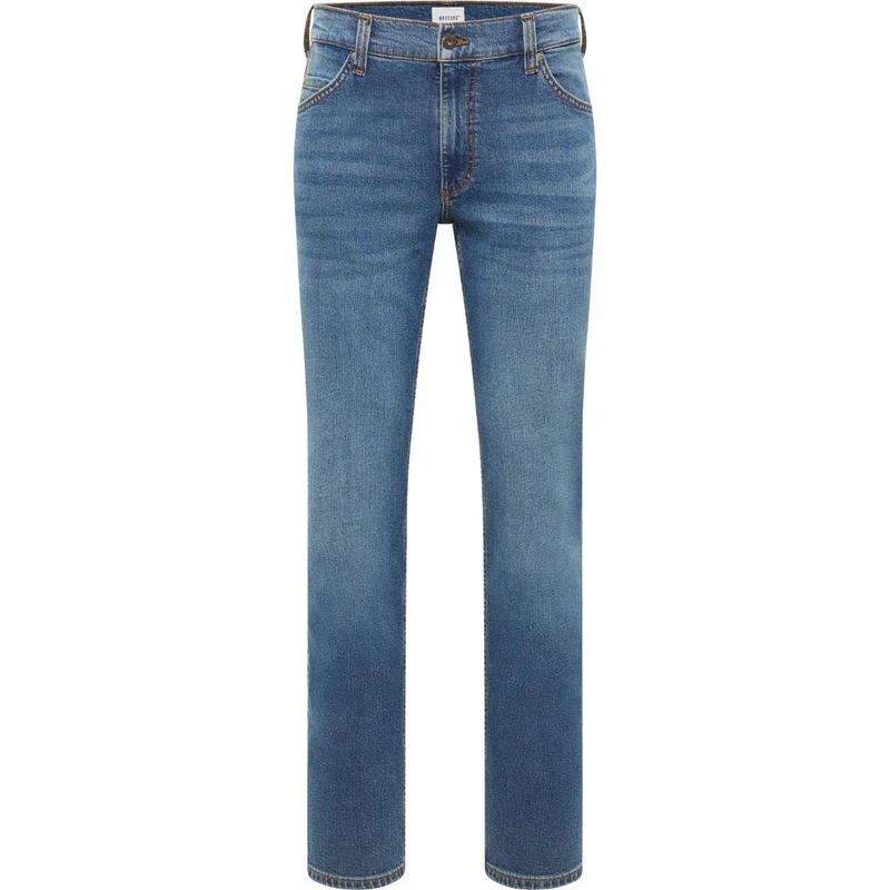 MUSTANG Men's Style Tramper Straight Jeans, Medium Blue 622, 33 W/34 L - Image 1