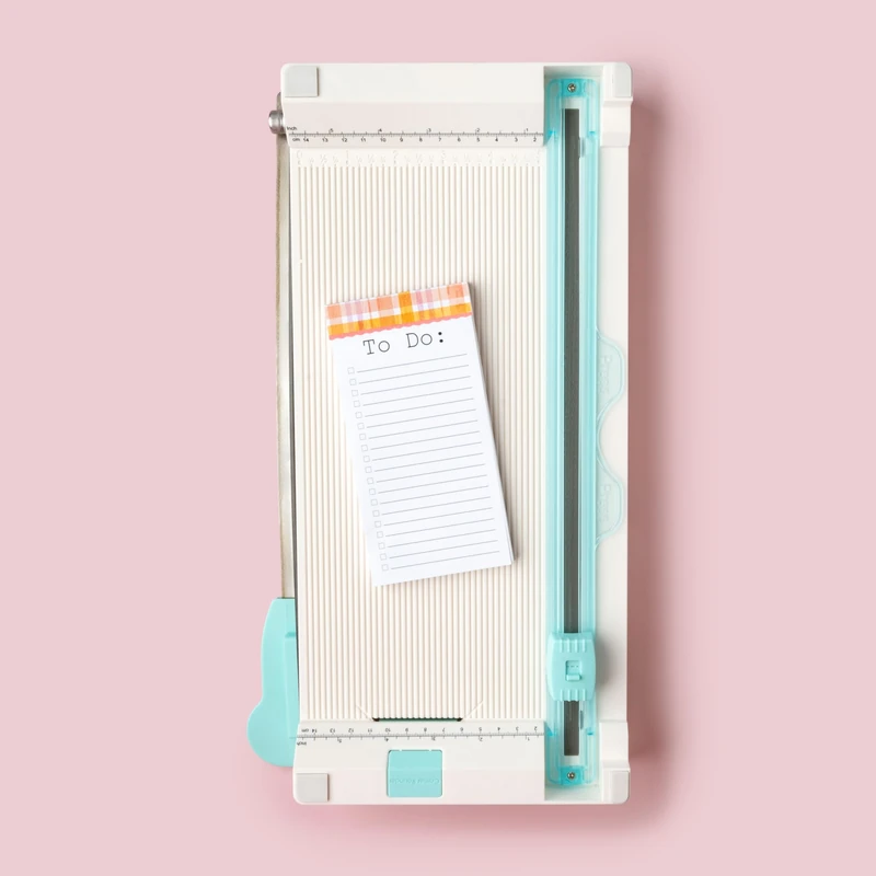 WRMK The Works 2 All-in-One Craft Tool, 5-in-1 Paper Cutter and Scoring Board, Multifunctional Crafting Station, CRTOF-00047