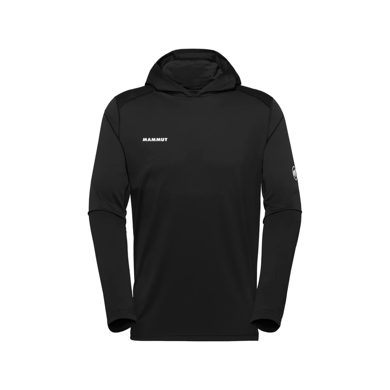 Mammut Men's Selun Fl Sun Hoody Hooded Sweatshirt, Black, S