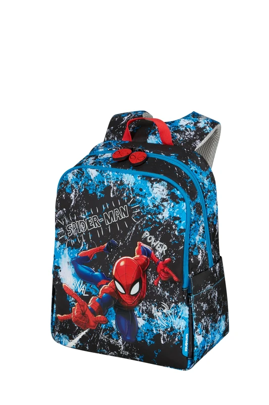 Samsonite Daydream Marvel - Spider-Man Kids Backpack, 36 cm, 15 L - Ergonomic with Padded Shoulder Straps and Back Panel - Reflective Details - 2 Bottle Holders - Spiderman Mystery