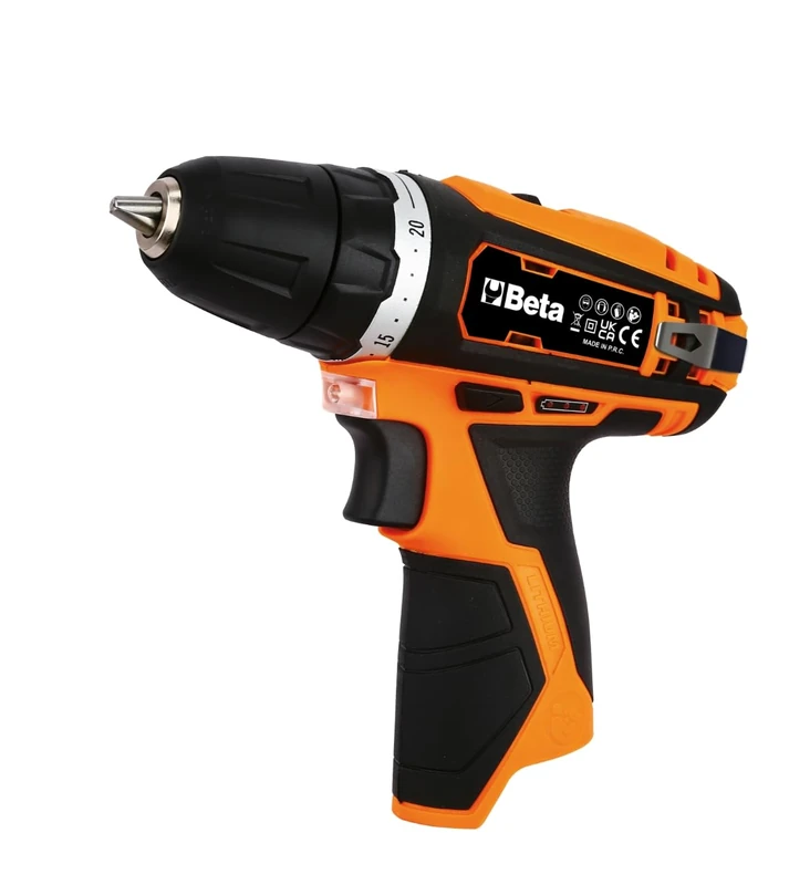 BETA 1972/12V-10 – Ultra-Compact 12 V Drill, Single Body, 30 Nm, 10 mm Chuck, Integrated LED, Double Speed, Ergonomic Handle - Image 1