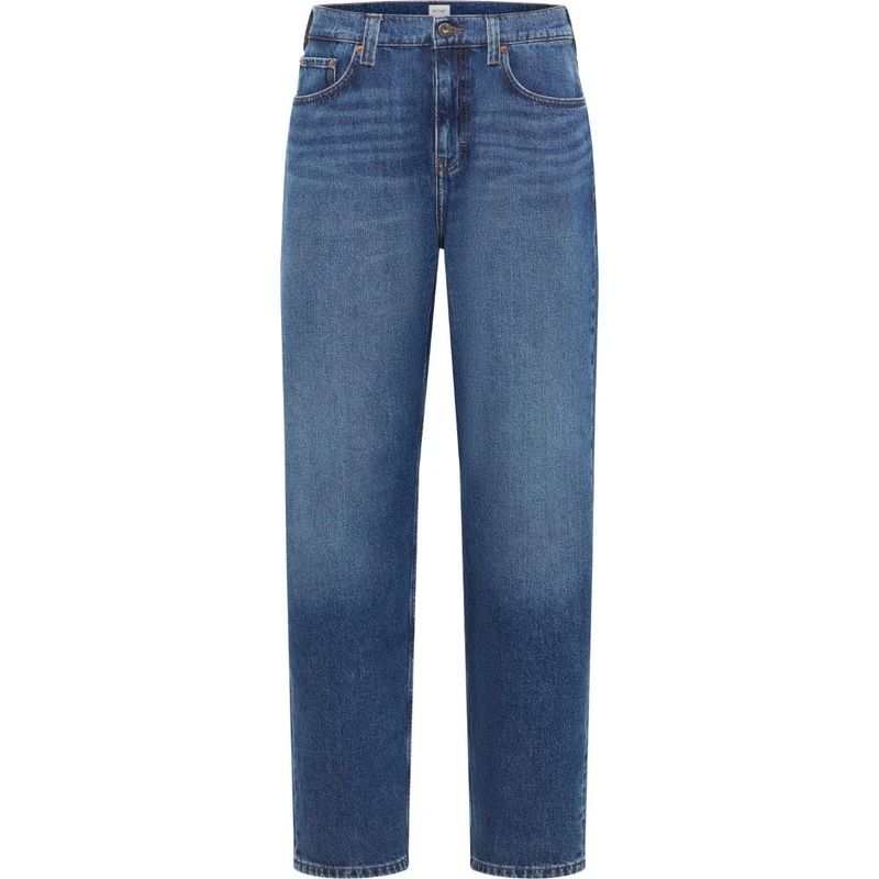 MUSTANG Men's Style Jeff Relaxed Straight Jeans, Medium Blue 682, 33 W/34 L - Image 1