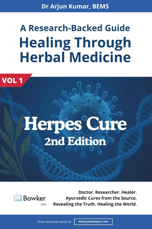 Herpes Cure: A Research-Backed Guide to Healing Through Herbal Medicine - 2nd Edition (Vol-1) (Herpes Cure with Ayurvedic Protocol)