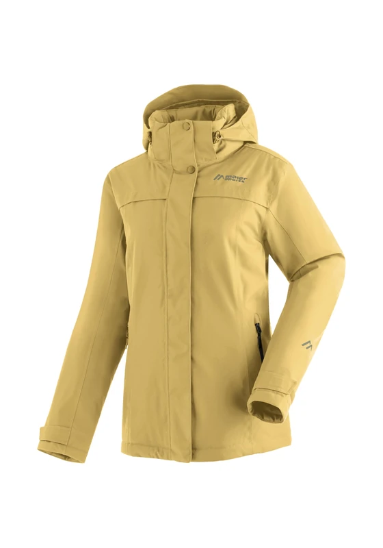 Maier Sports Lisbon Women's Outdoor Jacket, Waterproof Hiking Jacket, mTEX Weather Protection & mTHERM Insulation, Loose Fit