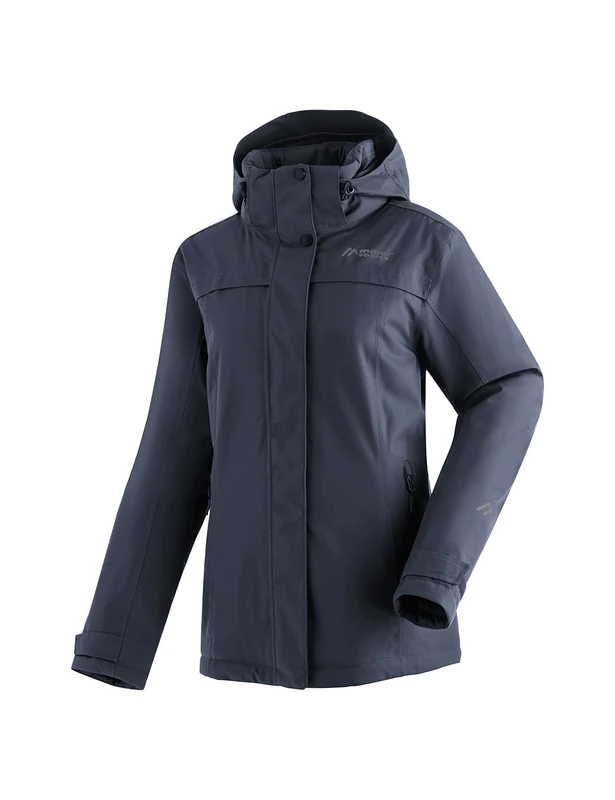 Maier Sports Lisbon Women's Outdoor Jacket, Waterproof Hiking Jacket, mTEX Weather Protection & mTHERM Insulation, Loose Fit