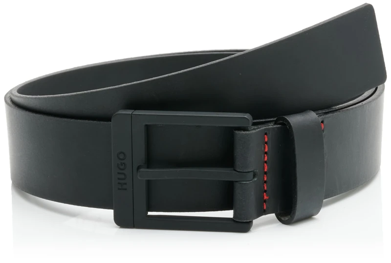Hugo Men's Belt, Black 009, 95