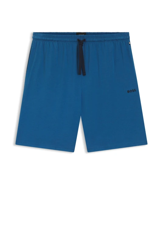 BOSS Mens Mix&Match Short CW Stretch-Cotton Shorts with Embroidered Logo
