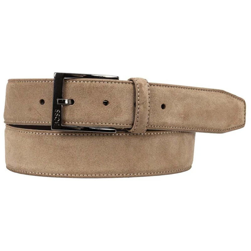 BOSS Men's Belt, Medium Beige 261, 95