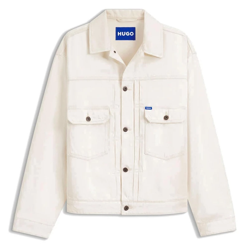 HUGO mens jeans_jacket_l, Open White 119, 3XL