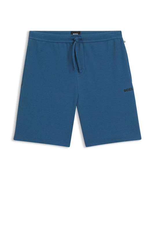 BOSS Men's Pyjama Shorts, Open Blue 462, XL