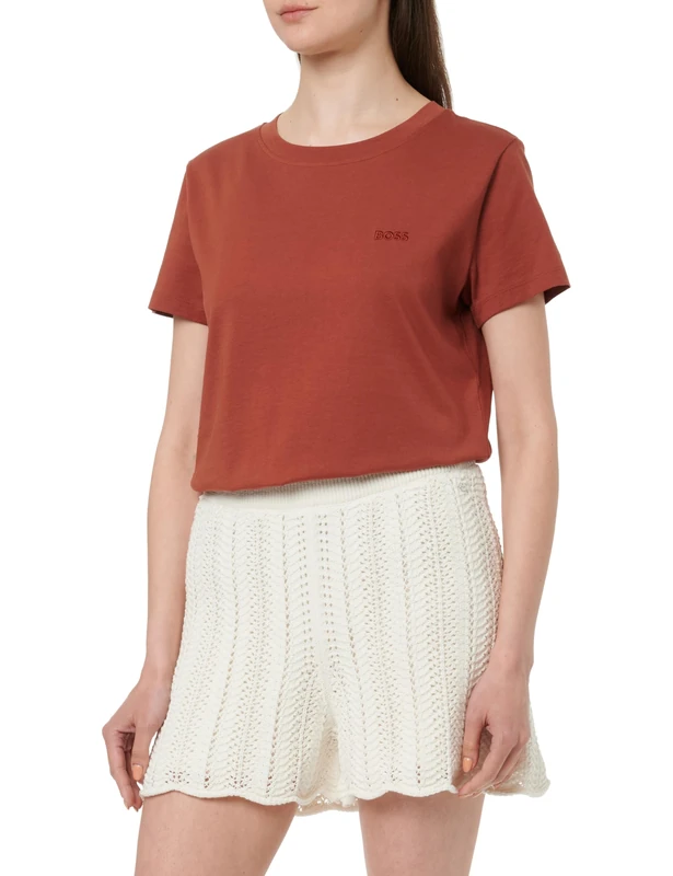 BOSS Women's Knitted Trousers, Open White 118, S
