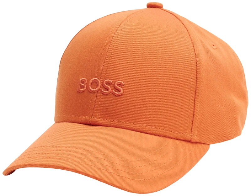 BOSS Men's Cap, Medium Orange 814, One Size
