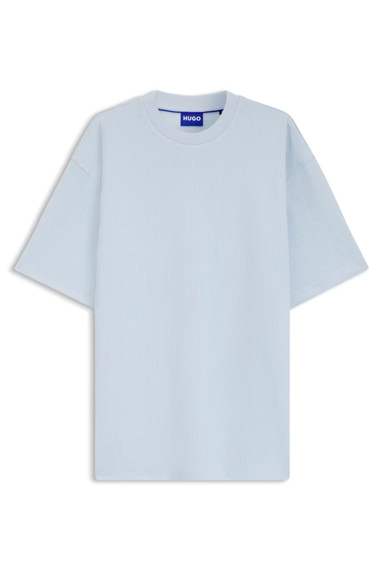 Hugo Men's T-Shirt, Open Blue 460, XS