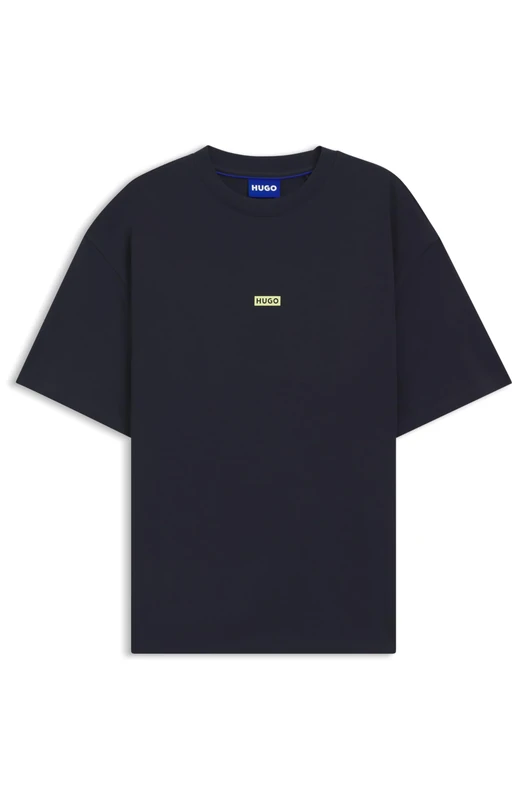 Hugo Men's T-Shirt, Dark Blue 406, M